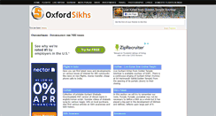 Desktop Screenshot of oxfordsikhs.com